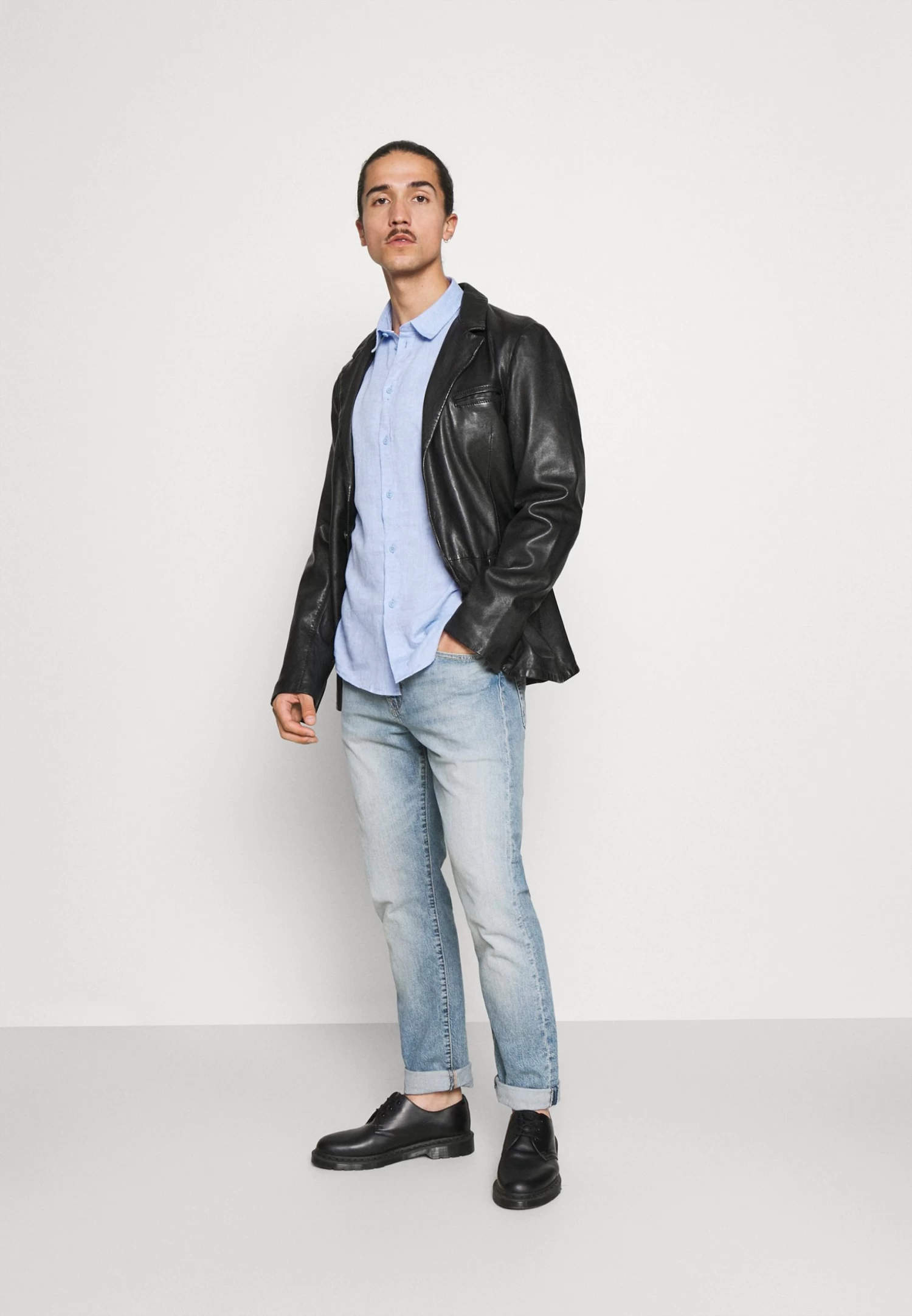 Pier One Camicia - Mottled Blue 4 Pier One Camicia - Mottled Blue - immagine 2