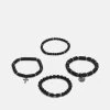 Pier One 4 Pack - Bracciale - Black -Pier One 08e118c931a644e4998f3b1a57086908