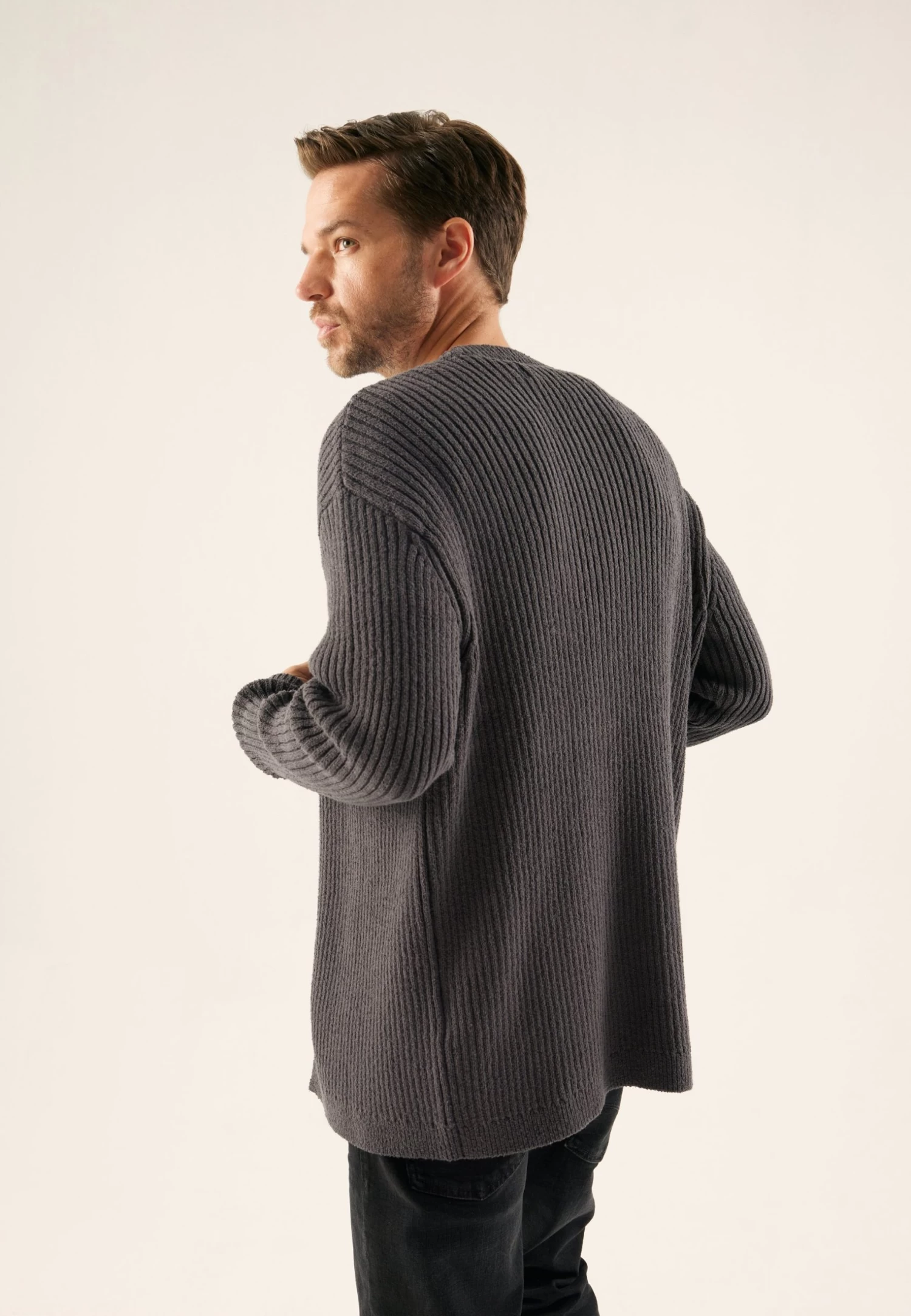 Pier One CardiganAnthracite Uomo Maglieria PI922Q0BV-Q11 5 Pier One CardiganAnthracite Uomo Maglieria PI922Q0BV-Q11 - immagine 3