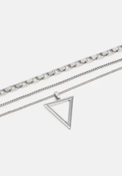 Pier One 3PackCollanaSilver-Coloured Donna Gioielli PI954L00H-D11 -Pier One 0939075566a74b089b462fd6f4c080a5