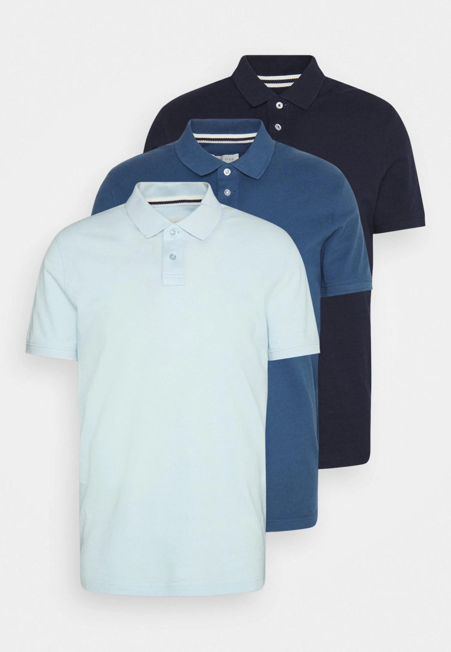 Pier One 3 PackPoloLight Blue/Blue/Dark Blue Uomo T-shirt E Polo PI922P05T-K11 8 Pier One 3 PackPoloLight Blue/Blue/Dark Blue Uomo T-shirt E Polo PI922P05T-K11 - immagine 6