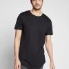 Pier One T-Shirt BasicBlack Uomo T-shirt E Polo PI922O0KD-Q11 1 Pier One T-Shirt BasicBlack Uomo T-shirt E Polo PI922O0KD-Q11 -Pier One 10bf5228ccc44349876b4b39997af487