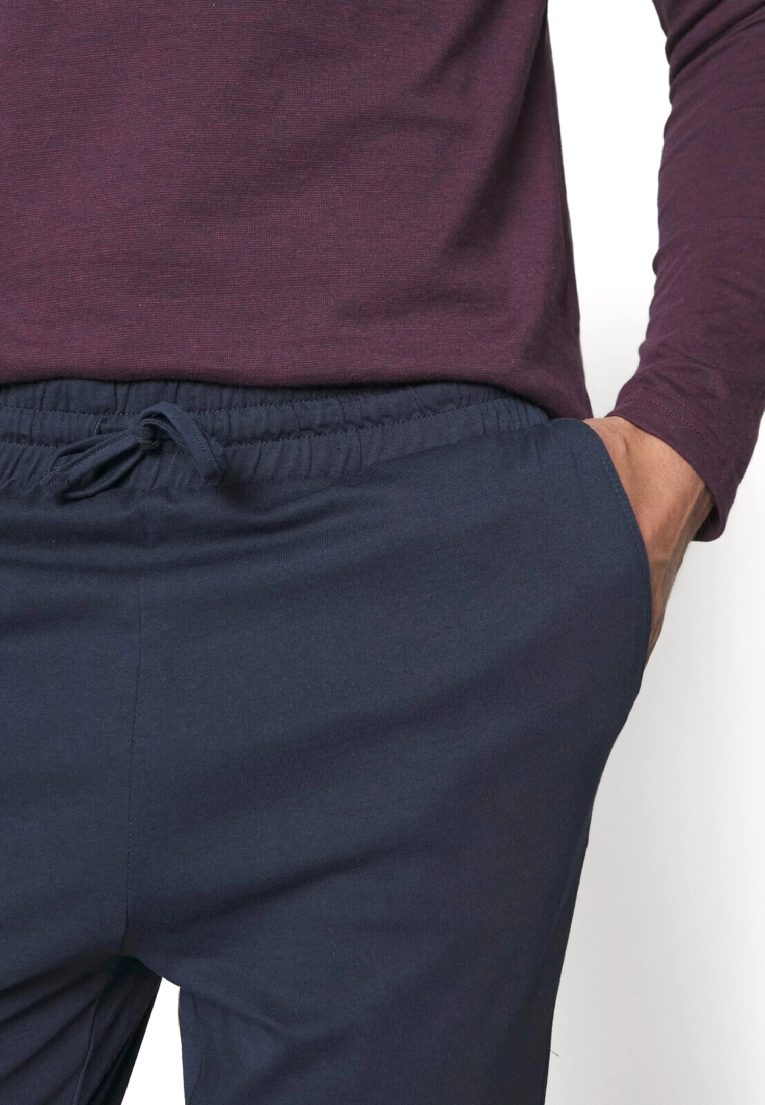 Pier One Pigiama Dark Blue/Bordeaux Uomo Per La Notte PI982M033-K14 8 Pier One Pigiama Dark Blue/Bordeaux Uomo Per La Notte PI982M033-K14 - immagine 6