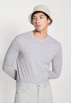 Pier One 5 PackMaglietta A Manica LungaLight Grey/White/Black Uomo T-shirt E Polo PI922O0RB-C11 -Pier One 13d2778c891a44c2877f7643ec98e1b6