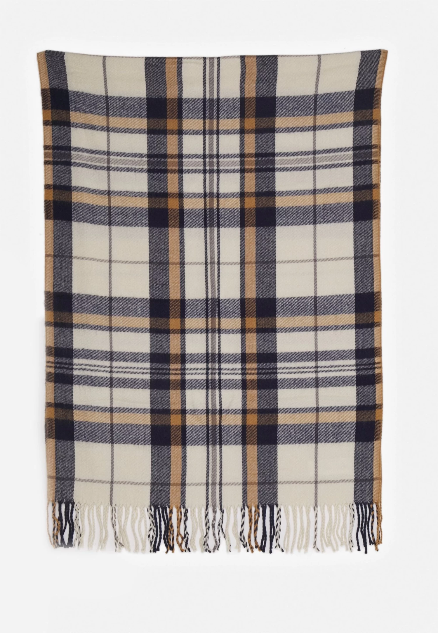 Pier One Unisex - Sciarpa - White/Dark Blue 3 Pier One Unisex - Sciarpa - White/Dark Blue