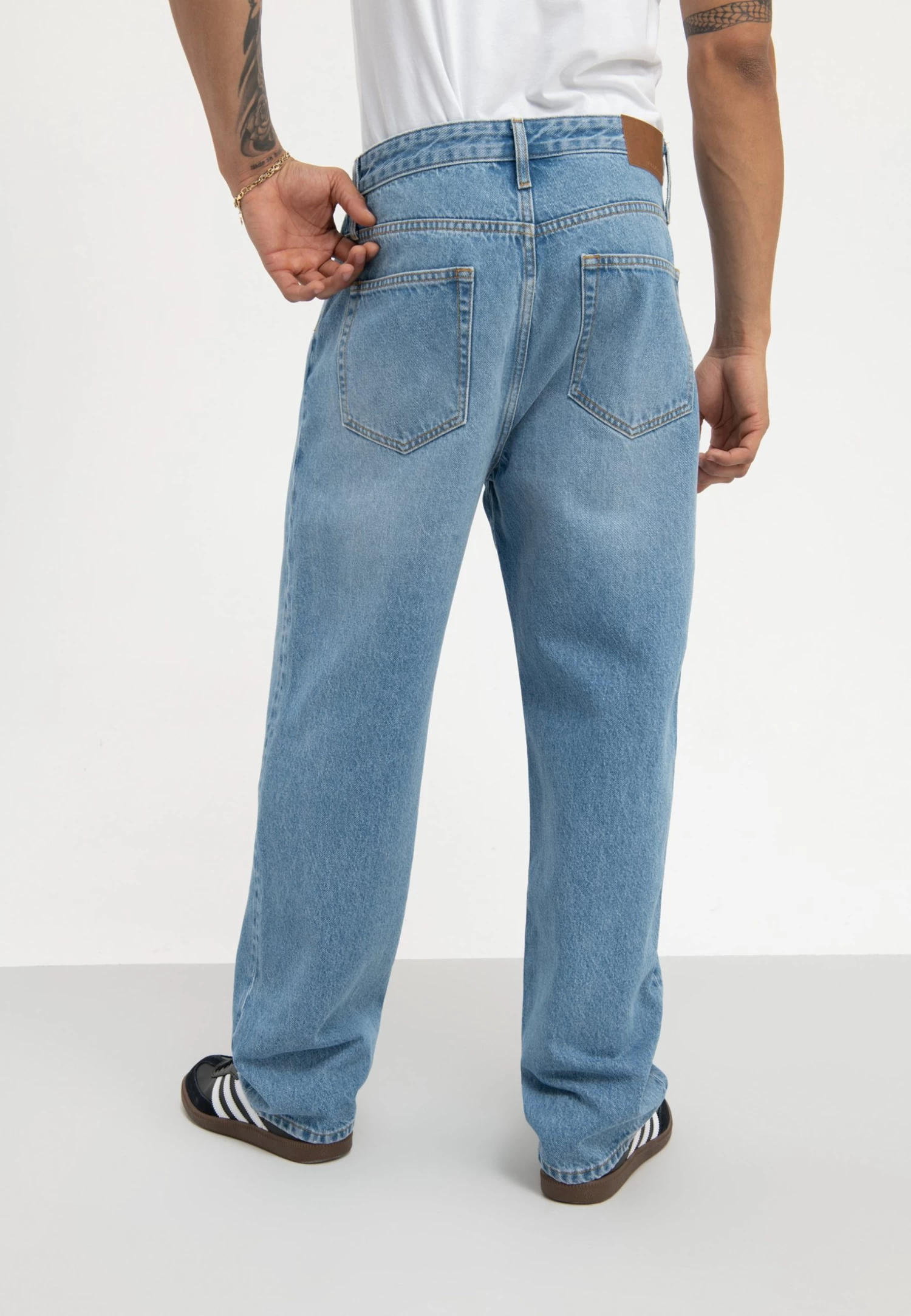 Pier One Jeans BaggyDark Blue Denim Uomo Jeans PI922G04P-K12 6 Pier One Jeans BaggyDark Blue Denim Uomo Jeans PI922G04P-K12 - immagine 4