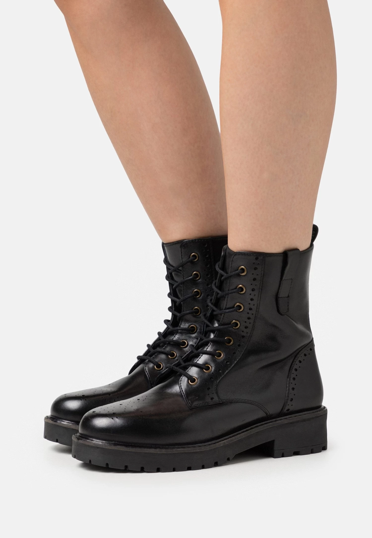 Pier One Leather Stivaletti Con PlateauBlack Donna Stivaletti PI911N09R-Q11 3 Pier One Leather Stivaletti Con PlateauBlack Donna Stivaletti PI911N09R-Q11