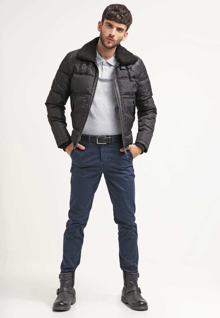 Pier One Basic - Polo - Light Grey Melange 4 Pier One Basic - Polo - Light Grey Melange - immagine 2