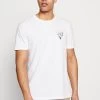 Pier One T-Shirt Con StampaWhite Uomo T-shirt E Polo PI922O09R-A11