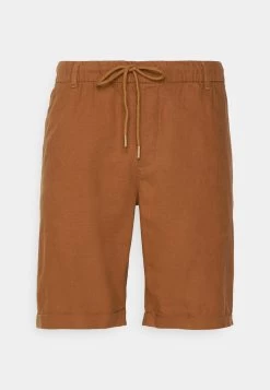 Pier One Linen Blend Drawcord Shorts ShortsBrown Uomo Bermuda PI922F04V-O11 -Pier One 1ea4e2e885224bdf9790c588673025ff