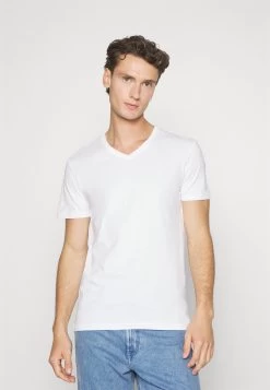 Pier One V Neck Bird Tonal 3 PackT-Shirt BasicLight Brown/White/Dark Blue Uomo T-shirt E Polo PI922O0XL-O11 14 Pier One V Neck Bird Tonal 3 PackT-Shirt BasicLight Brown/White/Dark Blue Uomo T-shirt E Polo PI922O0XL-O11 -Pier One 1f5463f9c0604b97998b18e77595bc5f