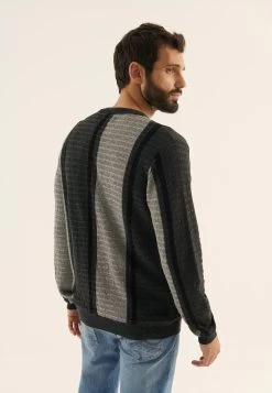 Pier One MaglioneMottled Grey Uomo Maglieria PI922Q0BP-C11 -Pier One 2381c68f73364c49bb99bd0688bc796c