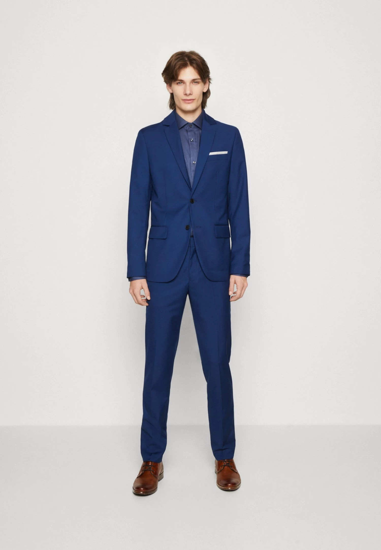 Pier One CompletoBlue Uomo Completi E Cravatte PI922A02G-K11 4 Pier One CompletoBlue Uomo Completi E Cravatte PI922A02G-K11 - immagine 2