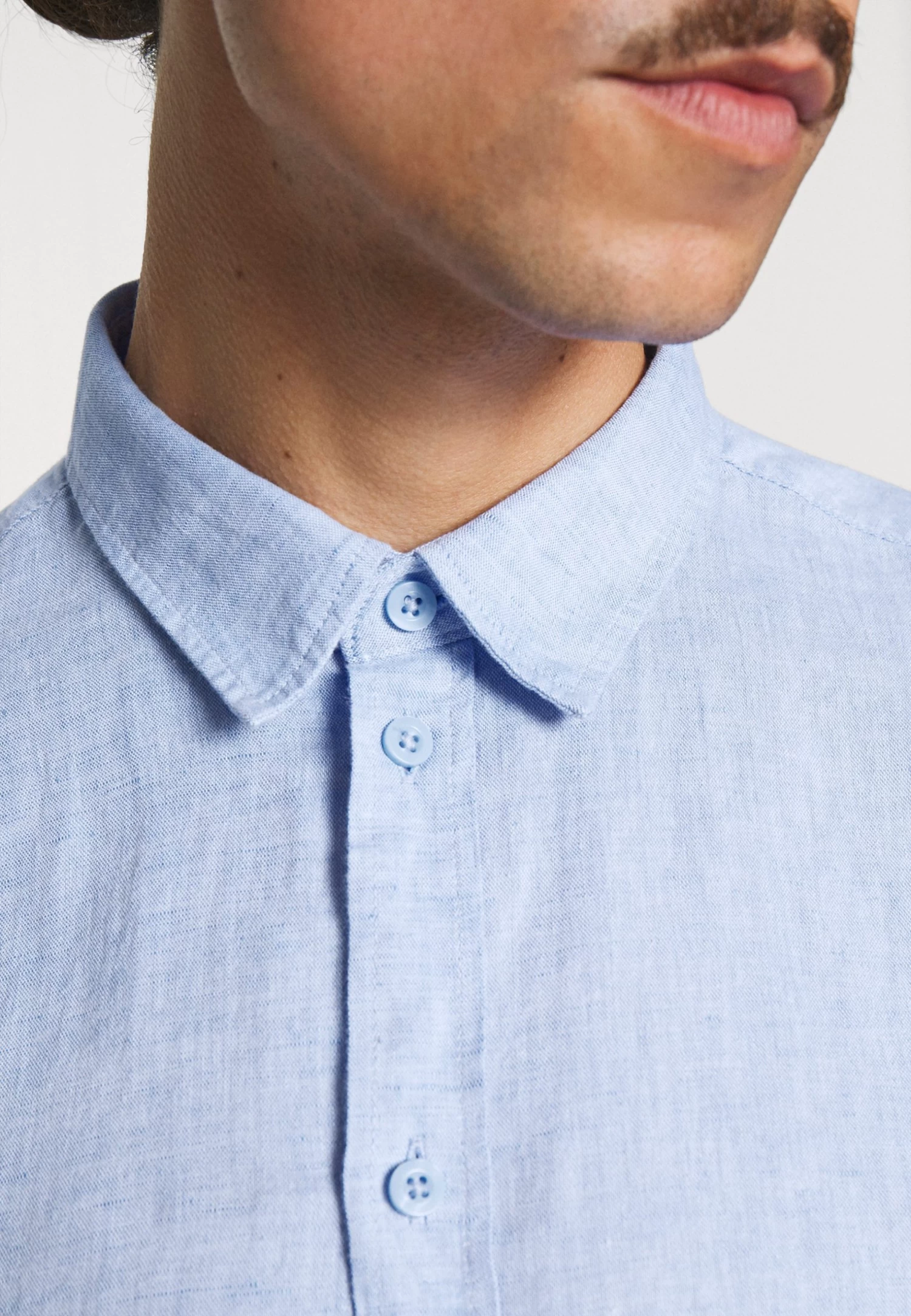 Pier One Camicia - Mottled Blue 7 Pier One Camicia - Mottled Blue - immagine 5