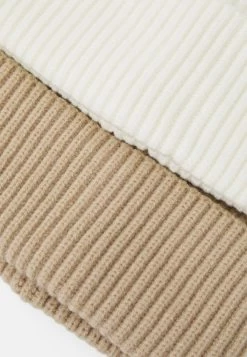 Pier One Unisex 2 PackBerrettoWhite/Beige Donna Cappelli E Foulard PI954P00N-A11 -Pier One 28112470f51a4903adfde3834e949d0c