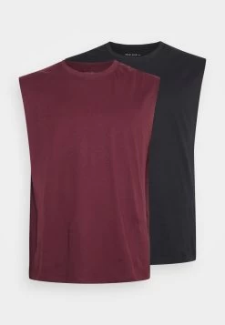 Pier One 2 Pack TopBlack/Bordeaux Uomo T-shirt E Polo PI922O0Y1-Q11 14 Pier One 2 Pack TopBlack/Bordeaux Uomo T-shirt E Polo PI922O0Y1-Q11 -Pier One 2ac5f57178424d019ccd91bc01a91252