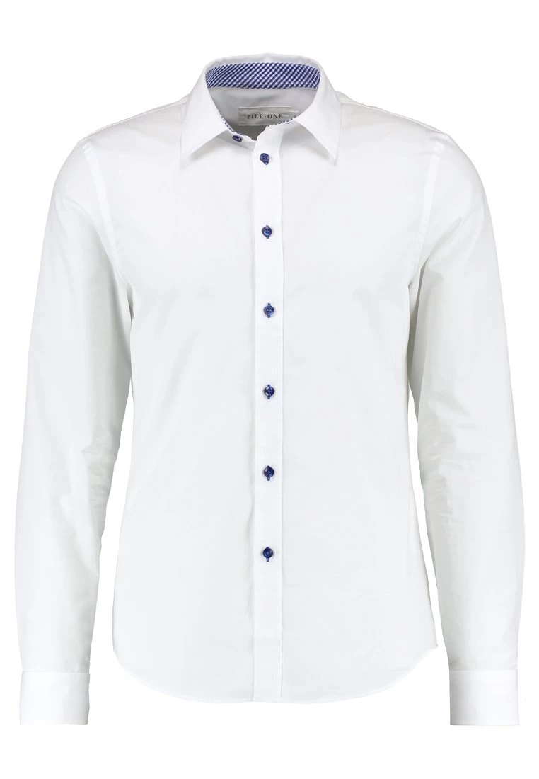 Pier One Camicia - White/Blue 8 Pier One Camicia - White/Blue - immagine 6