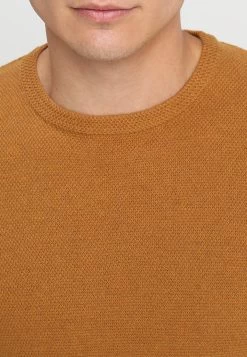 Pier One MaglioneMottled Dark Yellow Uomo Maglieria PI922Q02G-E11 -Pier One 2c5e1df709a94116995dba8bbf354f32