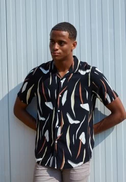 Pier One Contemporary Art Regular Resort- Camicia - Black 12 Pier One Contemporary Art Regular Resort- Camicia - Black -Pier One 2d83ec63d164465989dae86a7aa08f89