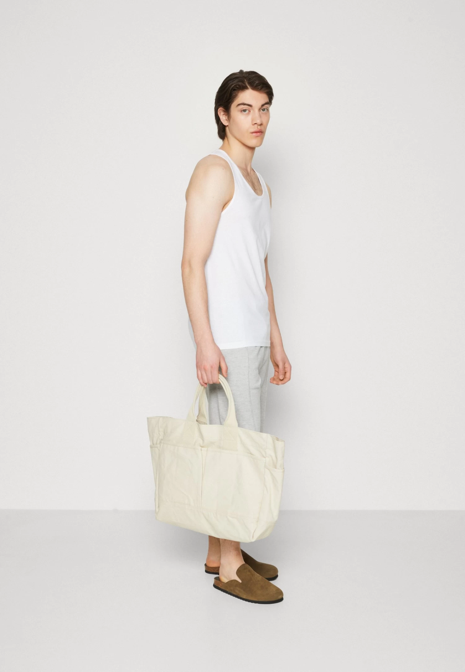 Pier One 3 PackTopWhite Uomo T-shirt E Polo PI922O0X4-A11 3 Pier One 3 PackTopWhite Uomo T-shirt E Polo PI922O0X4-A11