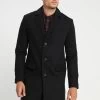 Pier One Wheeler Coat- Cappotto Classico - Black -Pier One 302ac808b7c1478ba5ddf9b47a0762e2