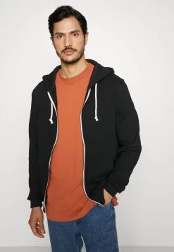 Pier One 2 PackFelpa Con ZipBlack/Mottled Light Grey Uomo Maglieria E Felpe PI922S0HA-Q11 -Pier One 3528309c123c4189b5dc1da9c1f9881e