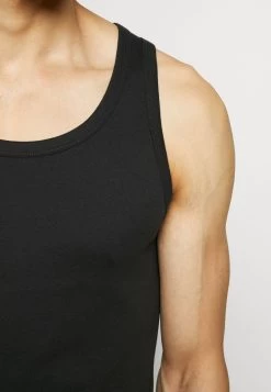 Pier One 3 Pack - Maglietta Intima - Black/Grey/White -Pier One 398be07701a64aadb3a852dde6086e46