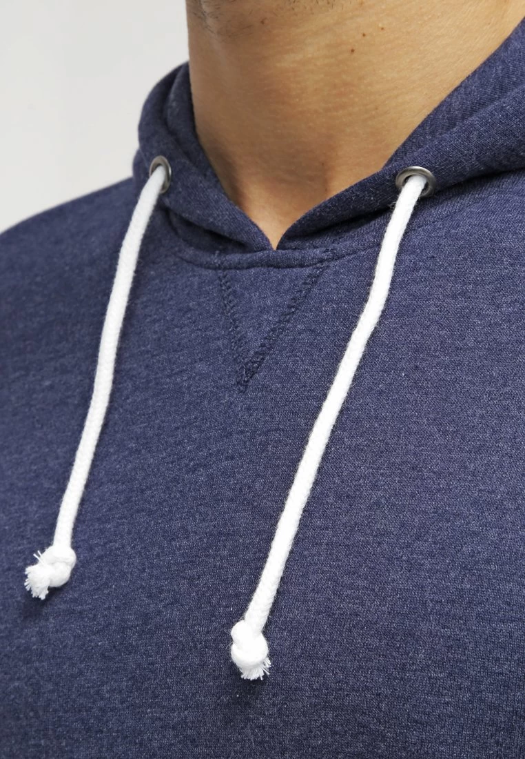 Pier One Felpa Con CappuccioDark Blue Melange Uomo Maglieria E Felpe PI922SA08-K12 9 Pier One Felpa Con CappuccioDark Blue Melange Uomo Maglieria E Felpe PI922SA08-K12 - immagine 7