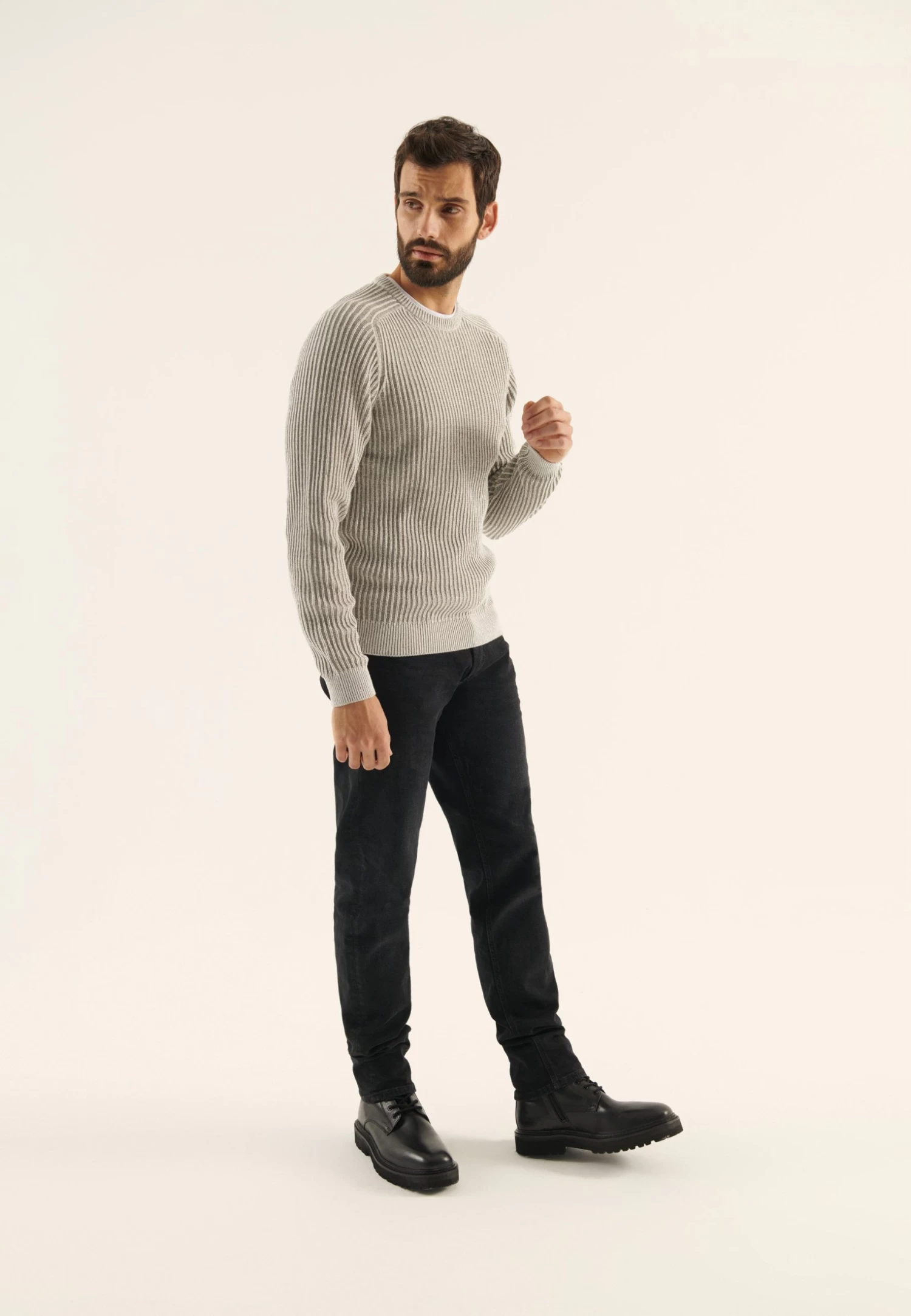 Pier One MaglioneMottled Light Grey Uomo Maglieria PI922Q0BL-C11 4 Pier One MaglioneMottled Light Grey Uomo Maglieria PI922Q0BL-C11 - immagine 2