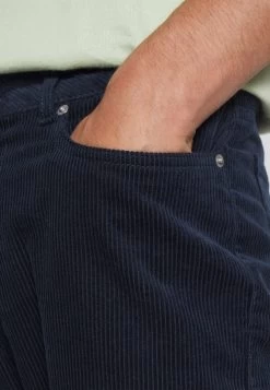 Pier One Corduroy - Pantaloni - Dark Blue -Pier One 4a62c5c14b3942dd807a08dcdf55b80a