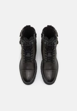 Pier One LeatherStivaletti StringatiBlack Uomo Stivaletti/Stivali PI912K0CI-Q11 11 Pier One LeatherStivaletti StringatiBlack Uomo Stivaletti/Stivali PI912K0CI-Q11 -Pier One 4c692aeab6ab4aa3b366234f57542090