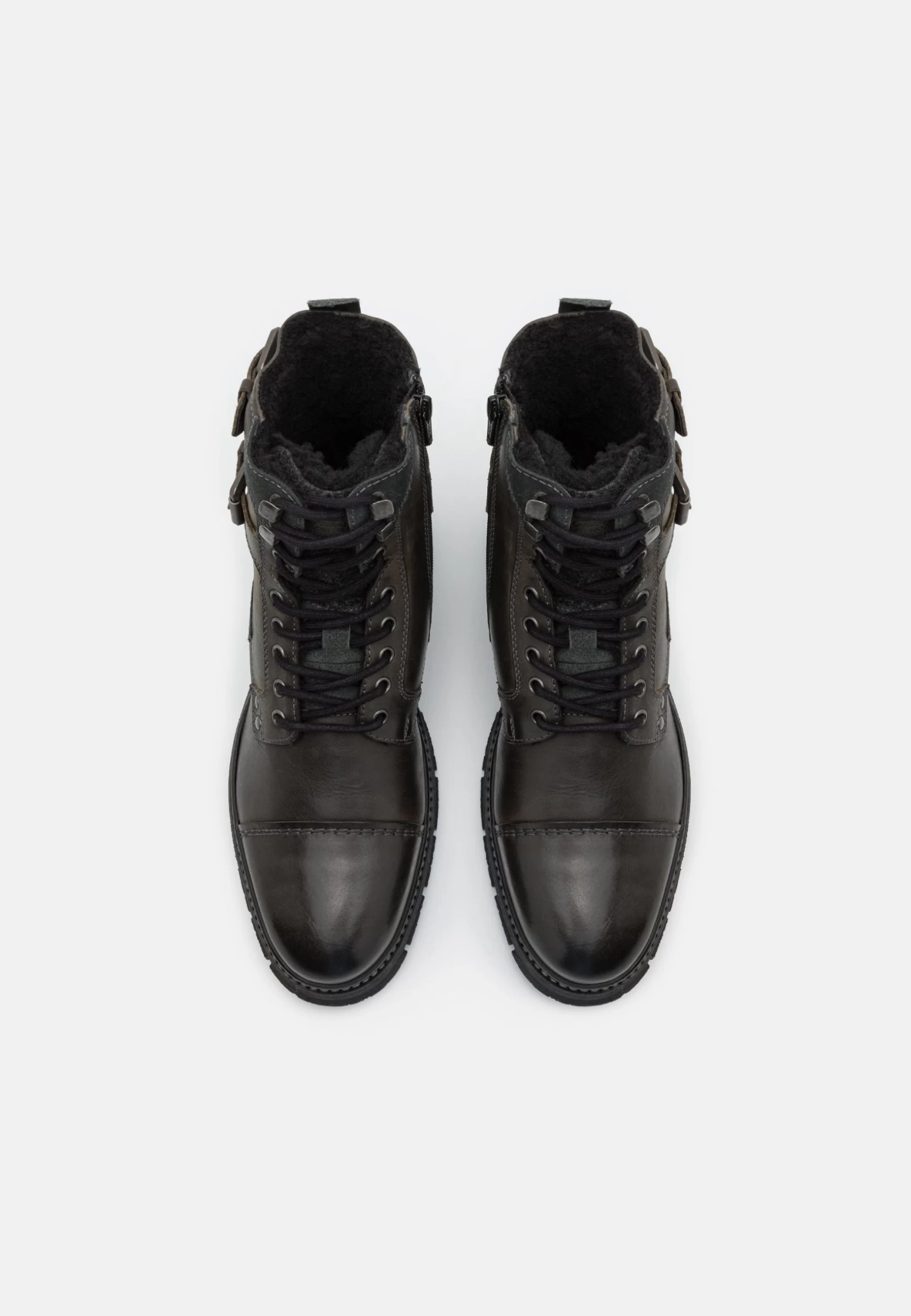 Pier One LeatherStivaletti StringatiBlack Uomo Stivaletti/Stivali PI912K0CI-Q11 6 Pier One LeatherStivaletti StringatiBlack Uomo Stivaletti/Stivali PI912K0CI-Q11 - immagine 4