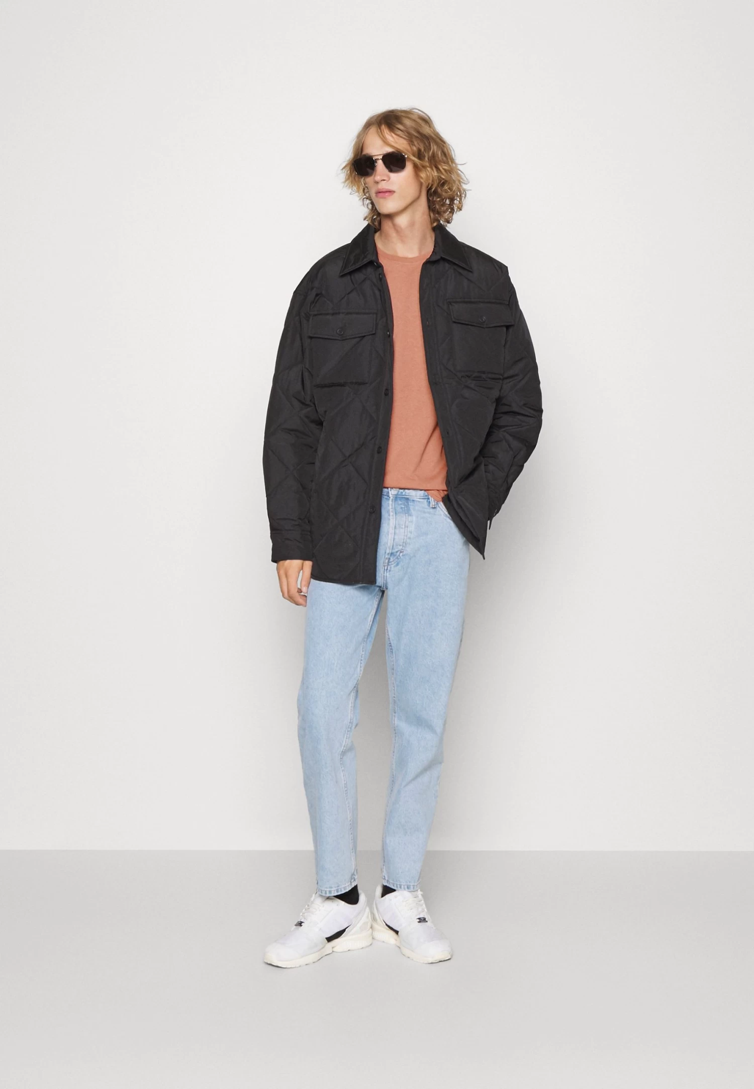 Pier One 5 PackT-Shirt BasicStone/Blue/Mottled Light GreyUomo T-shirt E Polo PI922O0GY-C12 3 Pier One 5 PackT-Shirt BasicStone/Blue/Mottled Light GreyUomo T-shirt E Polo PI922O0GY-C12