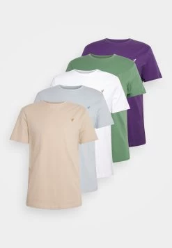 Pier One Unisex 5 PackT-Shirt BasicLight Blue/Purple/White Uomo T-shirt E Polo PI921001I-K11 14 Pier One Unisex 5 PackT-Shirt BasicLight Blue/Purple/White Uomo T-shirt E Polo PI921001I-K11 -Pier One 4dab7af2179d4e539c84571a9836ad97