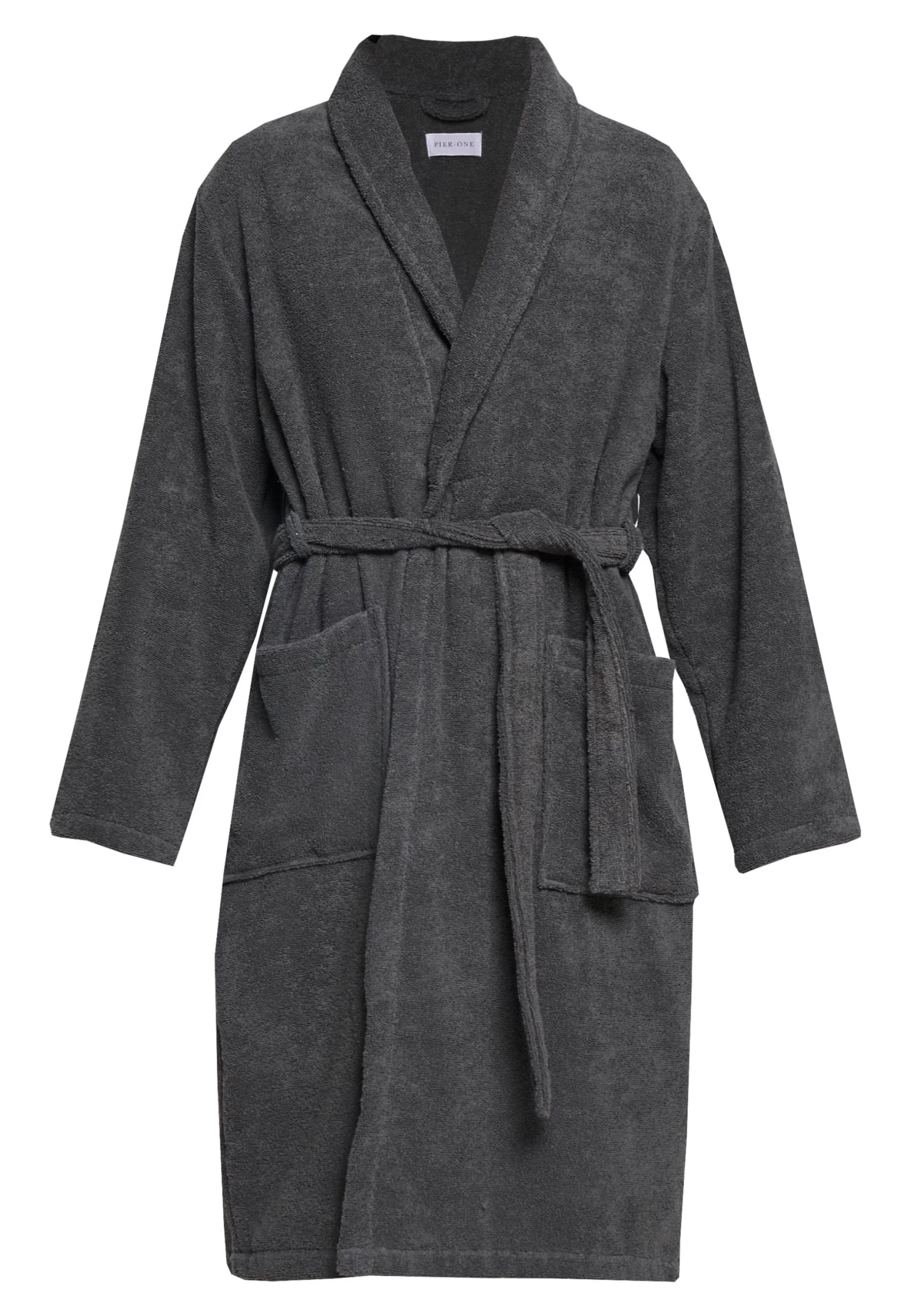 Pier One Accappatoio - Dark Gray 6 Pier One Accappatoio - Dark Gray - immagine 4