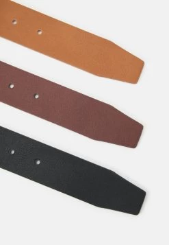 Pier One 3 Pack UnisexCinturaBlack/Brown/Cognac Uomo Cinture PI954D01N-Q11 -Pier One 5093dbbd357b48f4906cc633ff9bf4ec