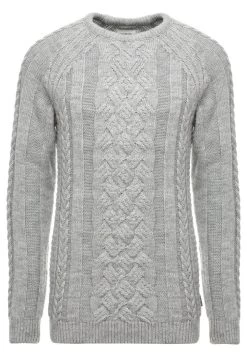 Pier One MaglioneMottled Light Grey Uomo Maglieria PI922Q07X-C11 -Pier One 52624a1443ba444ea8b4ca3b0ee16529