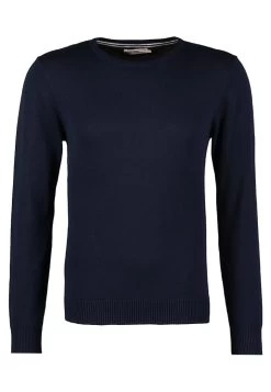 Pier One Basic CrewneckMaglioneDark Blue Uomo Maglieria PI922Q009-K11 -Pier One 559fd963f3bf4be6abe2b2155cf5f818