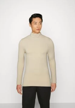 Pier One 2 PackMaglietta A Manica LungaBeige/Bordeaux Uomo T-shirt E Polo PI922O0KR-B11 -Pier One 56ac16533860485ab0af4460b554ef38