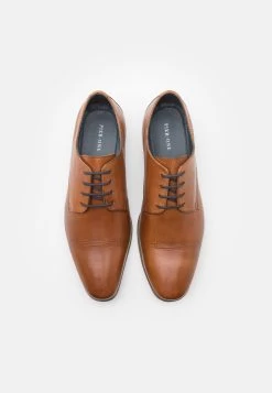 Pier One LeatherStringateCognac Uomo Scarpe Eleganti PI912M0E9-O11 -Pier One 5ab9512ff8d14467af4c4c0aa2e0c2bc