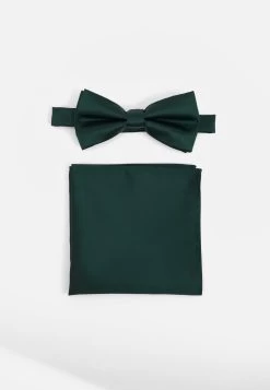 Pier One Set - Fazzoletti Da Taschino - Dark Green
