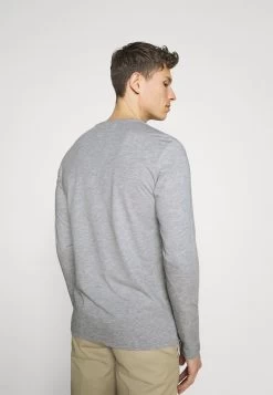 Pier One 2 PackMaglietta A Manica LungaDark Blue/Mottled Grey Uomo T-shirt E Polo PI922O0GT-K11 -Pier One 5d11c795627a43d3ae83293311d17f0a