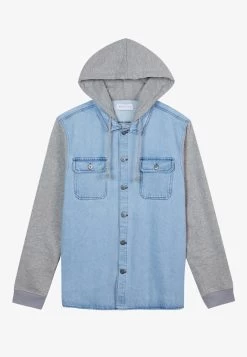 Pier One CamiciaBlue/Grey Uomo Camicie PI922D0EU-K11 -Pier One 647f582c32fc454597c5bcd33bdfe2ec