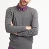 Pier One Basic Crewneck - Maglione - Dark Grey Melange