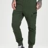 Pier One Pantaloni CargoDark Green Uomo Pantaloni YO122E01M-M11