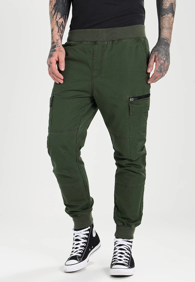 Pier One Pantaloni CargoDark Green Uomo Pantaloni YO122E01M-M11 3 Pier One Pantaloni CargoDark Green Uomo Pantaloni YO122E01M-M11
