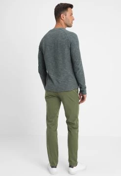 Pier One ChinoDark Green Uomo Pantaloni PI922EA0O-M11 -Pier One 68ea94008079472785ad83ae6cb4e18a