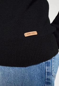 Pier One Structure Block High CollarCardiganBlack Uomo Maglieria PI922Q0BC-Q11 -Pier One 6a3d75ac81f349948e6db8598e9da725