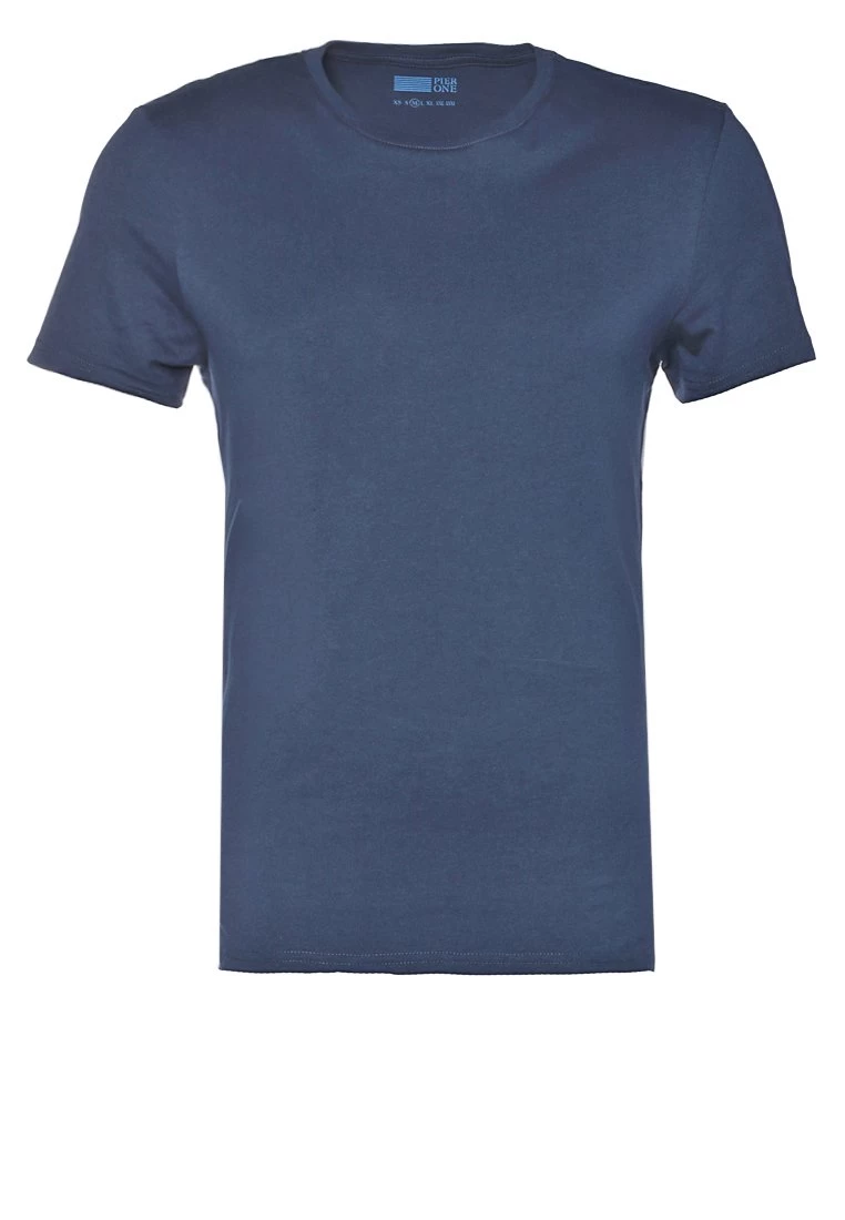 Pier One T-Shirt BasicDark Blue Uomo T-shirt E Polo PI922O00I-K12 7 Pier One T-Shirt BasicDark Blue Uomo T-shirt E Polo PI922O00I-K12 - immagine 5