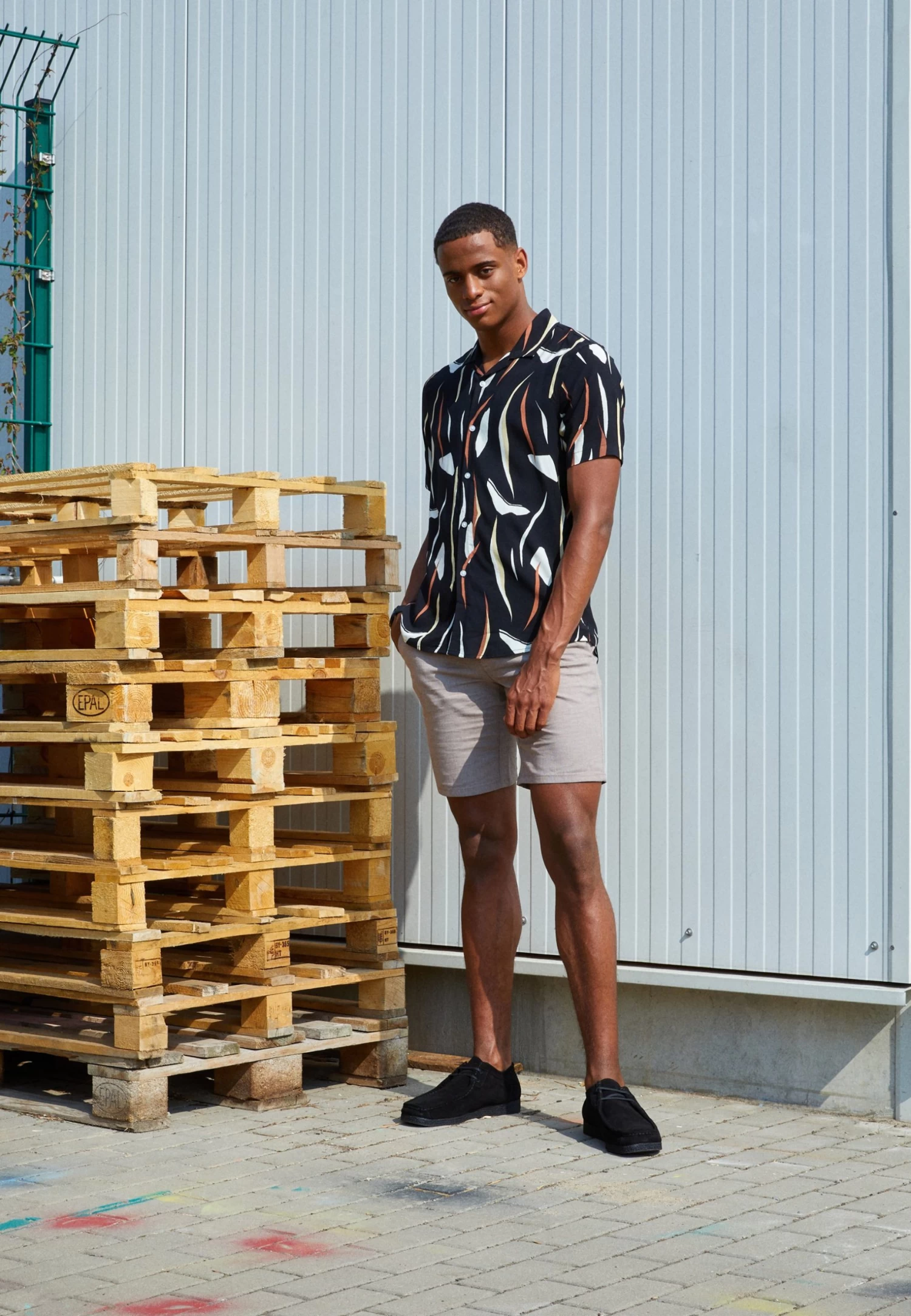 Pier One Contemporary Art Regular Resort- Camicia - Black 3 Pier One Contemporary Art Regular Resort- Camicia - Black